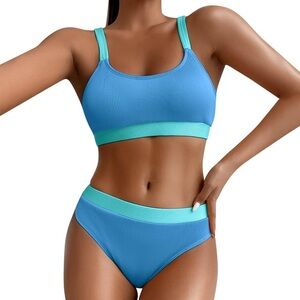 BRAND NEW Color Block Bikini